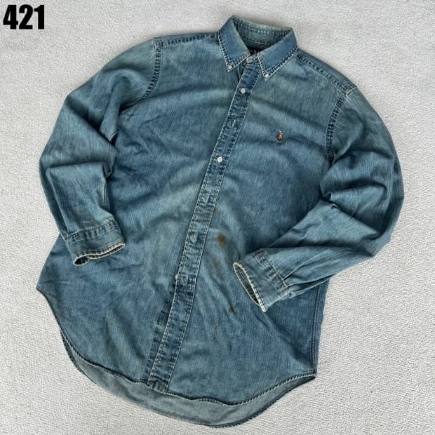 폴로 랄프로렌 데님 셔츠 