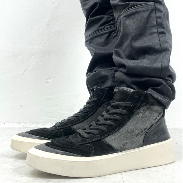 Fear Of God Suede Leather Mid-Top Sneake