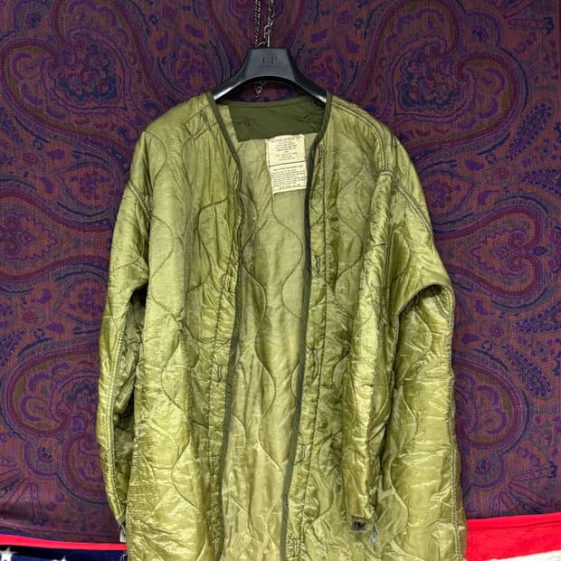 M-65 피쉬테일 개파카 라이너 깔깔이내피