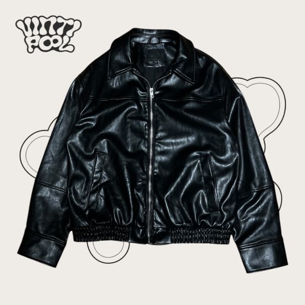 자라 레더 자켓 S / WOMAM (M)