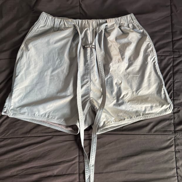 fear of god 6th military shorts grey M