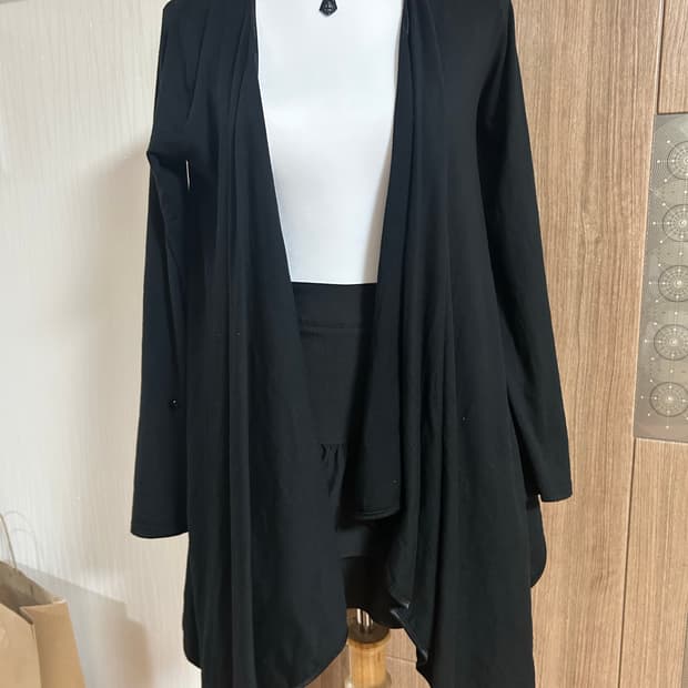 일본빈티지 펑크고스펑크y2k 드레이프 가디건