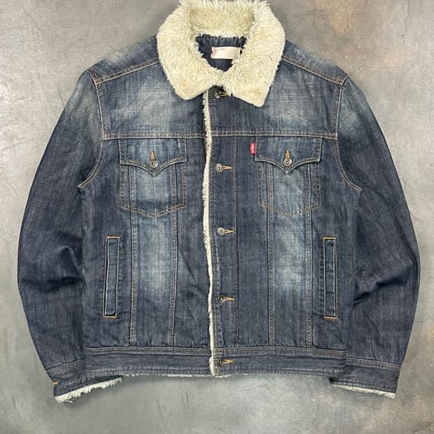 리바이스 쉐르파 데님 자켓
