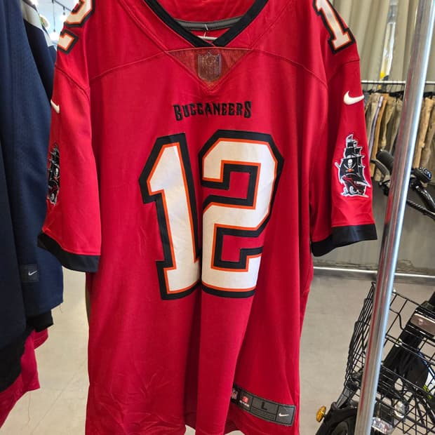[L] 나이키 NFL 탬파베이 ‘톰 브래디’ 베이퍼 리미티드 자수 저지