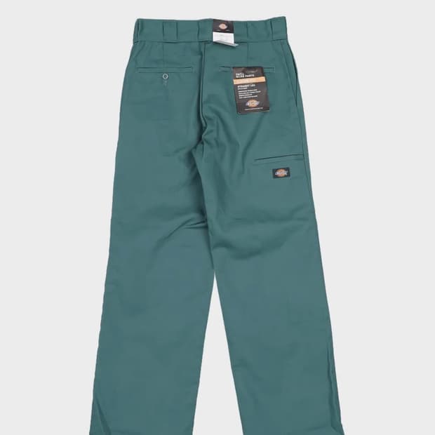 디키즈 더블니 워크팬츠 그린