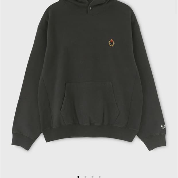 헤리티지 플로스 크레스트 워시드 후드