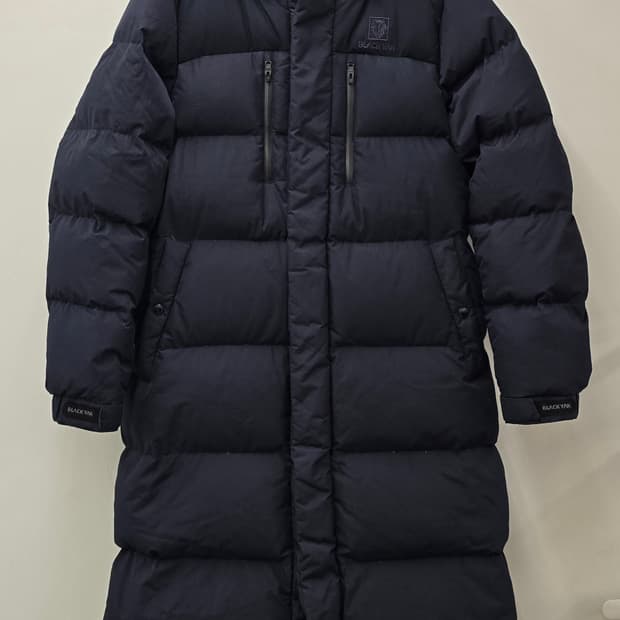 블랙야크 남자 구스다운 롱패딩.
싸이즈 95