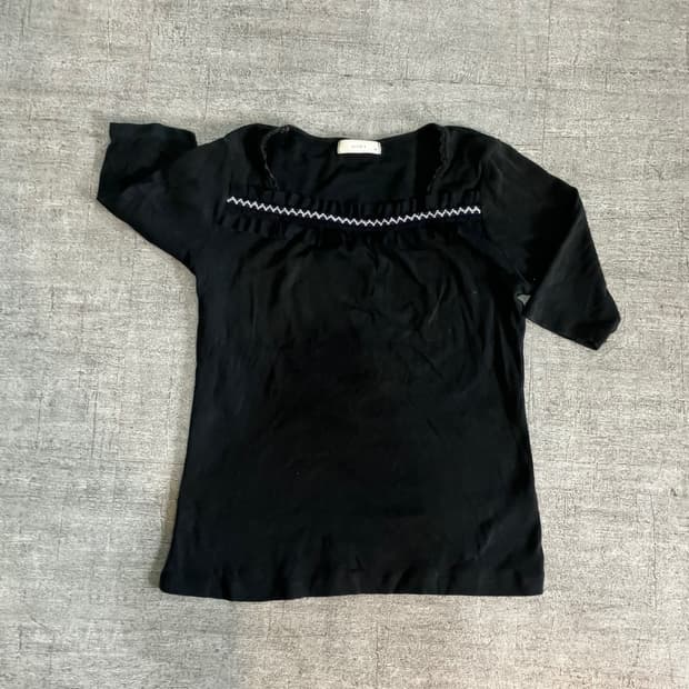 일본빈티지 Goodi 핀터깔y2k 하구미모리걸 바선생 썸머티셔츠