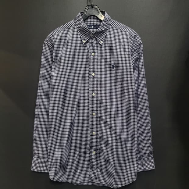 Ralph Lauren 랄프로렌 자수로고 체크 셔츠