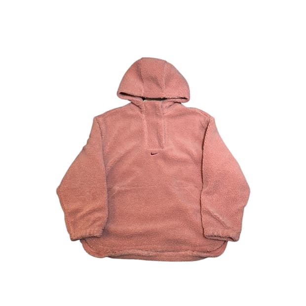 나이키 하프집업 아노락 플리스 후드티 XL