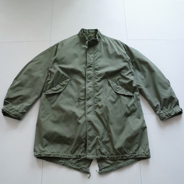 70s 오리지널 미군 M65 피쉬테일 파카 세트 스몰-레귤러
