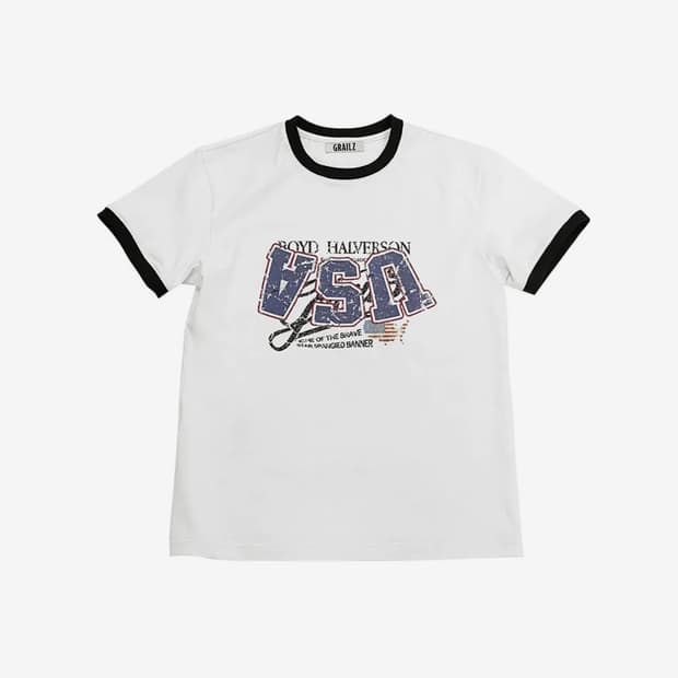 그레일즈 링거 반팔 티셔츠 링거티 2