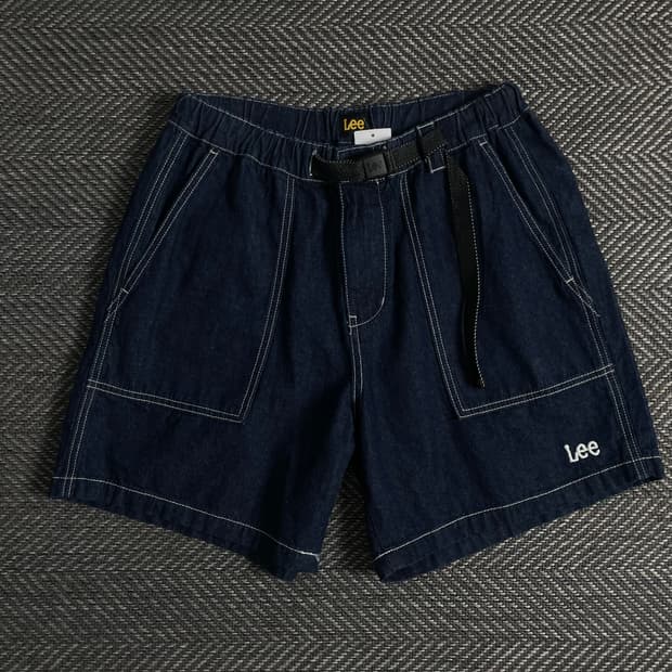Lee 벨티드 데님 하프 팬츠o 3431
