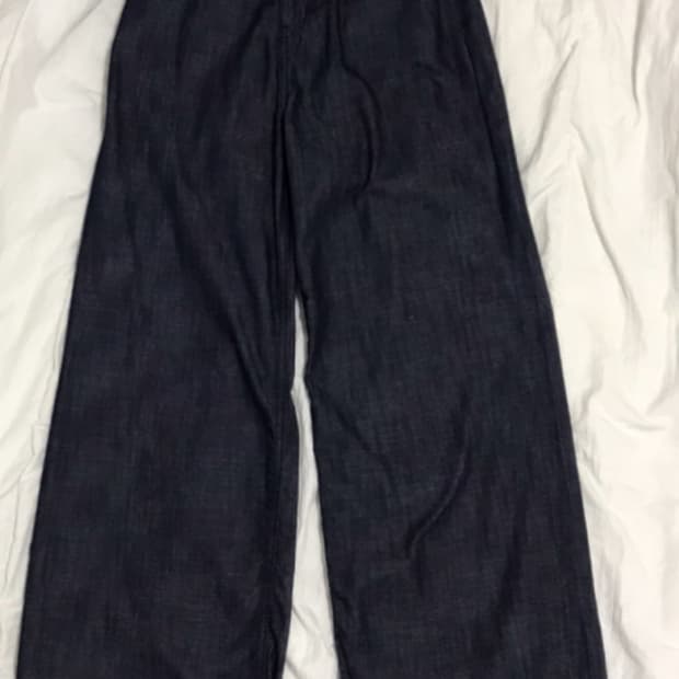 베이델리 썸머 논페이드 생지 와이드 팬츠