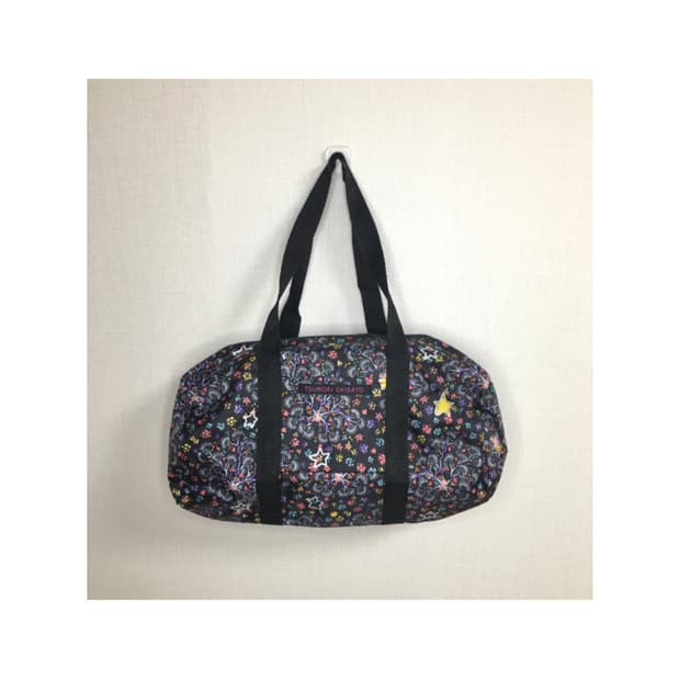 츠모리 치사토 컬러풀 플라워 미니 보스턴백