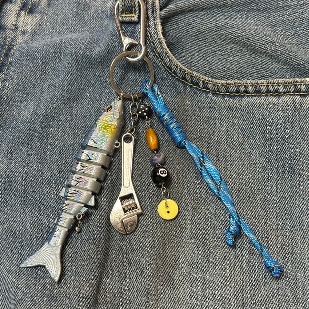 디보콜드 [DISCOVERING 001] 핸드메이드 루어 키링