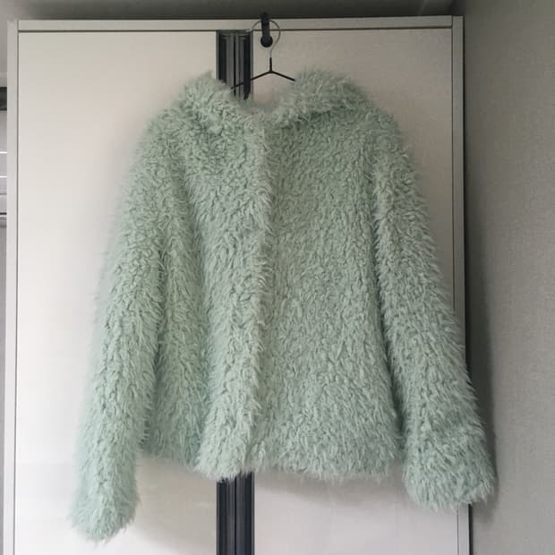 빈티지 퍼 자켓