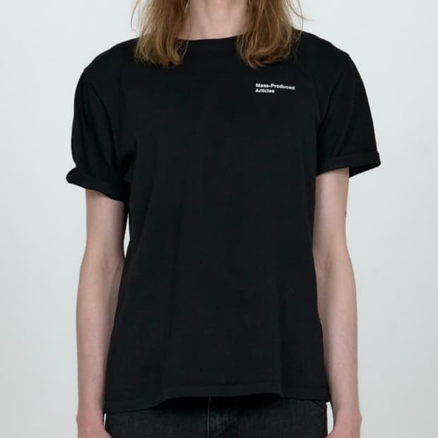 플라스틱프로덕트 반팔 MPa T-SHIRT (BLACK) S
