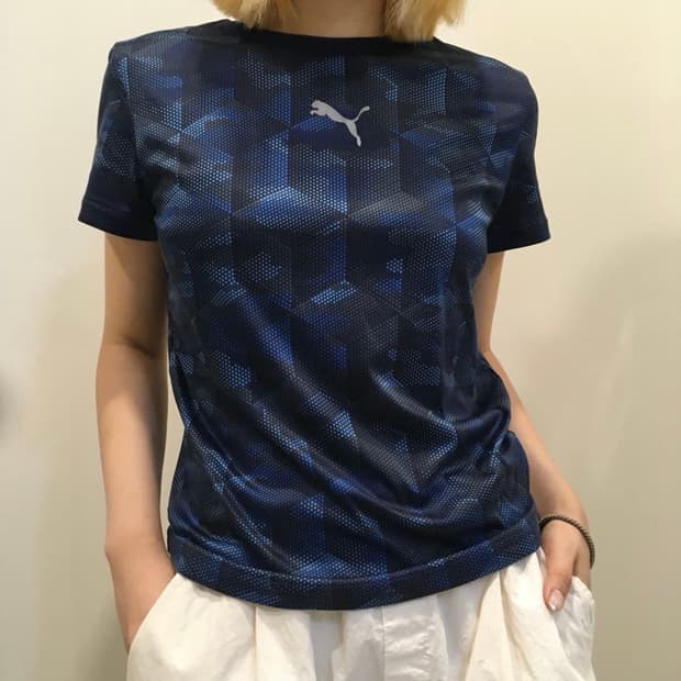 퓨마 카모 반팔티셔츠