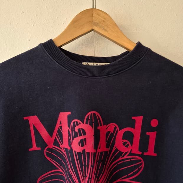 마르디메크르디 여성 빅로고맨투맨티셔츠 S사이즈