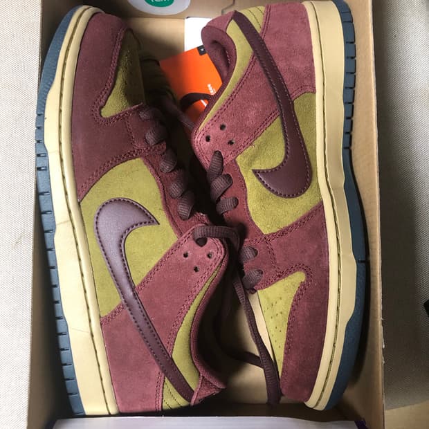 나이키 SB 덩크 로우 프로 다크 팀 레드 270새상품