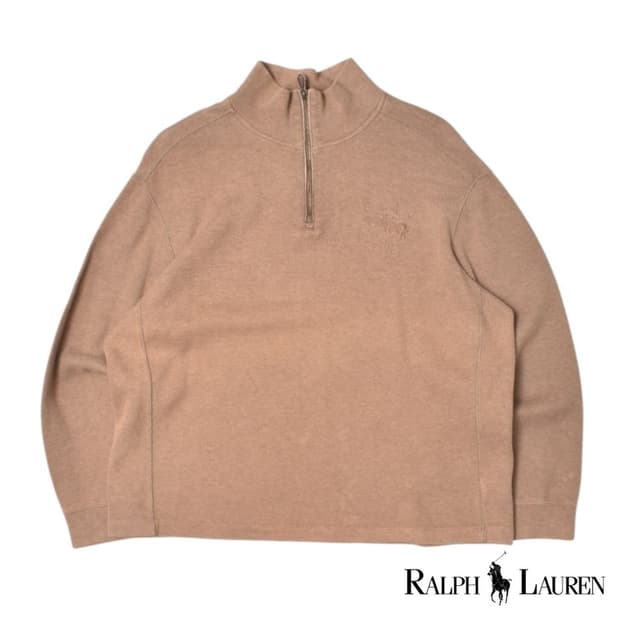 폴로 랄프로렌 반집업 니트 XL N1099