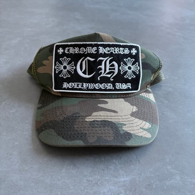 크롬하츠 otto 카모 메쉬캡