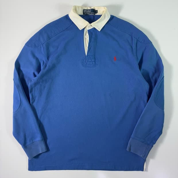 Polo  폴로 랄프로렌 자수 코튼 럭비티