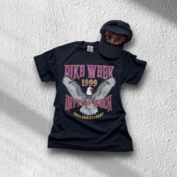 1999 데이토나 Bike Week 58주년 기념 티셔츠