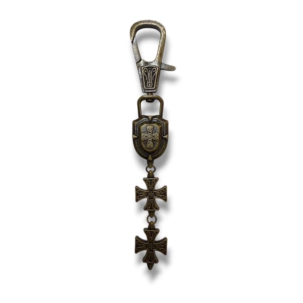 빈티지 무드 언더마이카 체인 REMADE 키링 