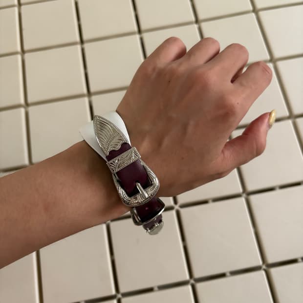 double buckle bangle