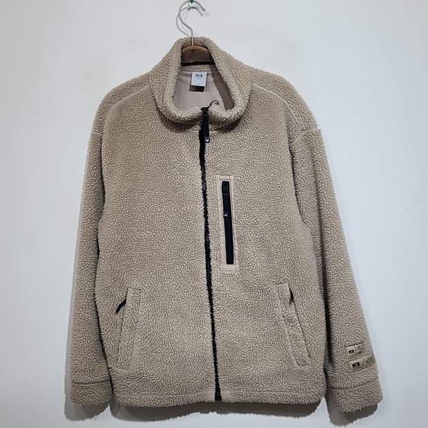 (100) K2 플리스 점퍼 베이지 뽀글이 케이투 후리스 자켓 