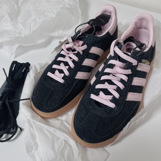 아디다스 핸드볼스페이지알 블랙핑크