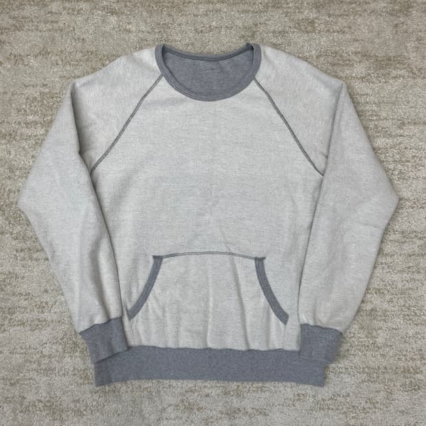 [L] SEAMYSIDE 인사이드 아웃 리버시블 크루넥