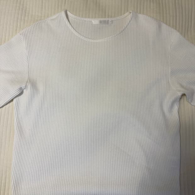 “화이트 니트 새상품급 / 기본템 / 크롭핏