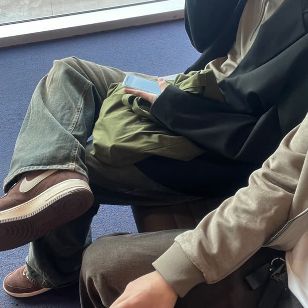 나이키 에어포스 1 미드 07 QS 초콜릿 290