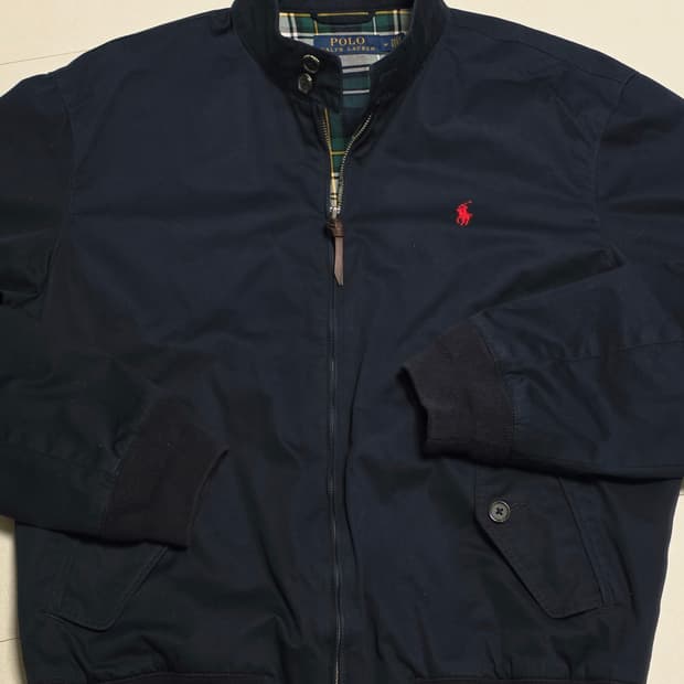 폴로 랄프로렌 트윌자켓 네이비 M 바라쿠다 바이스윙 g9