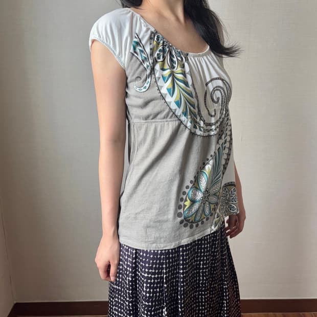 Vintage Paisley Top