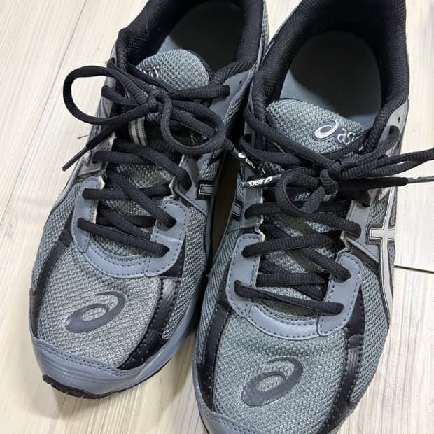 아식스 조그 100 스틸 그레이