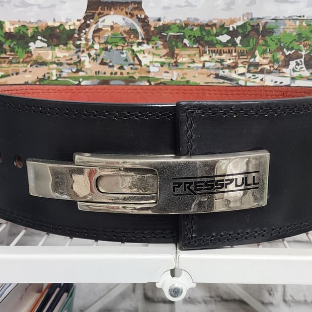 프레스풀 파워리프팅 10mm 4인치 레버벨트 YB29