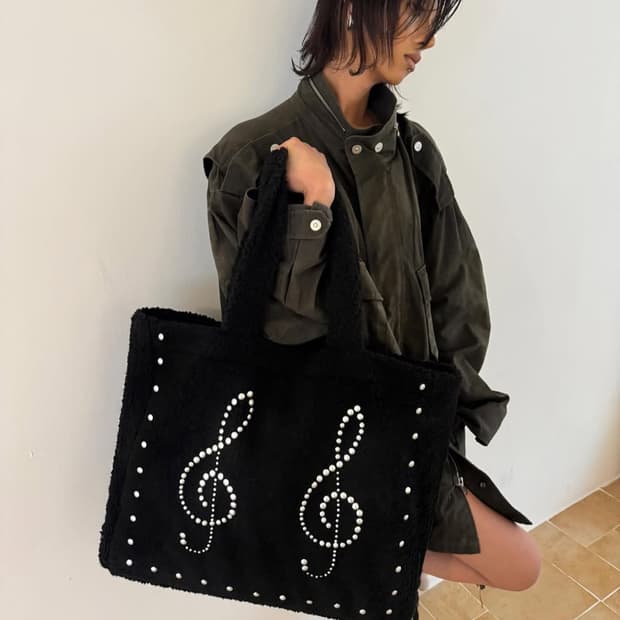 캐미컬스포츠 Big note bag <music