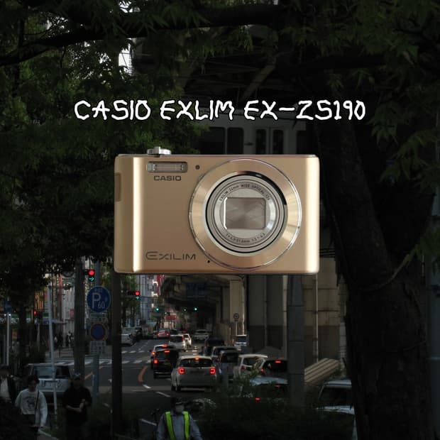 카시오 엑슬림 EX-ZS190 빈티지디카 디지털카메라
