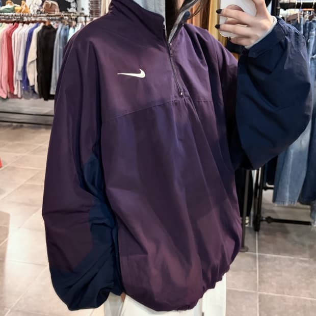 [NO.9] NIKE 나이키 아노락 바람막이 퍼플