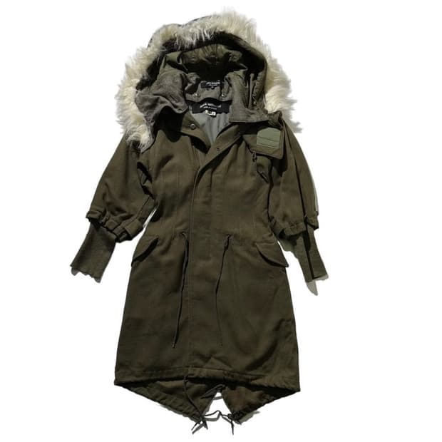 준야 와타나베 꼼데가르송 밀리터리 피쉬테일 파카