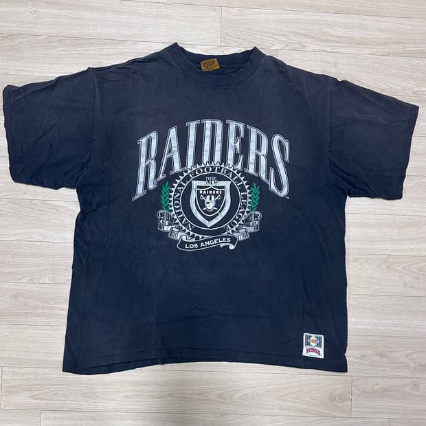 [빈티지] 로스엔젤레스 레이더스 NFL 반팔 티셔츠 XL