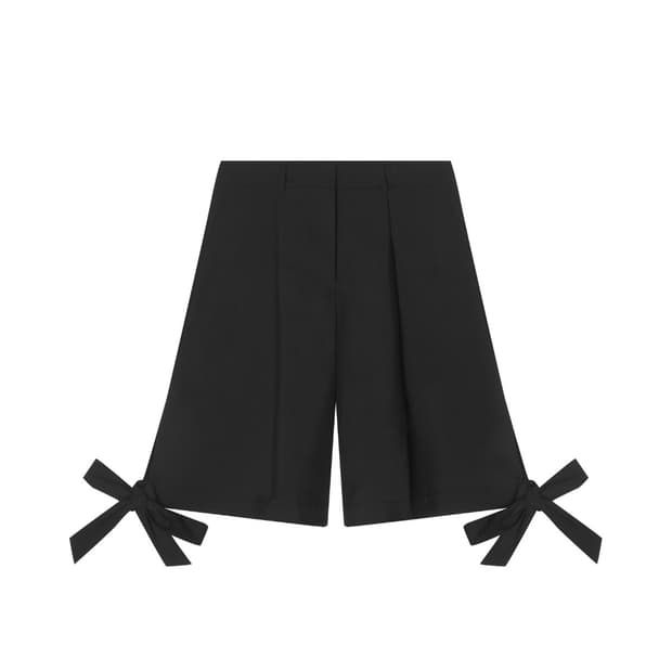 아모르샤이 BIG RIBBON BERMUDA PANTS
