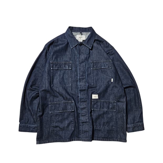 Wtaps 23ss 데님 자켓 BDU 자켓 3 L