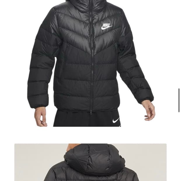 나이키 RE 다운필 후디 재킷패딩 XL