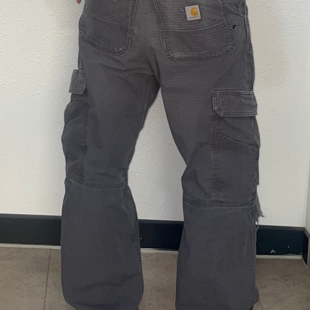 칼하트 립스탑 워크 카고팬츠