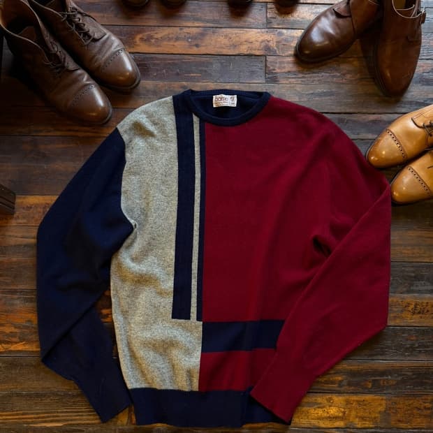 BARRIE 배리 램스울 니트 105